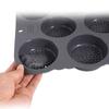Non-stick Hamburger Bun Mold Silicone Baking Tray Heat Resistant Bread Loaf Pan  Sandwich