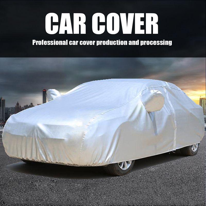 JYL Universal Car Covers Indoor Outdoor Full Dust Resistant Protection Cover for Sedan Protective Cover