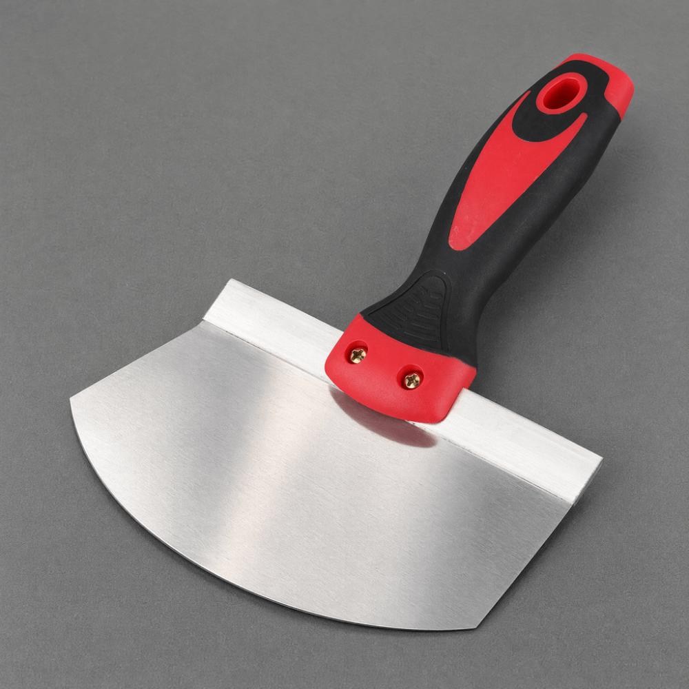Soft-Grip Handle Multipurpose Scraper Bucket Scoop Tool For Paint, Mortar, Spackling