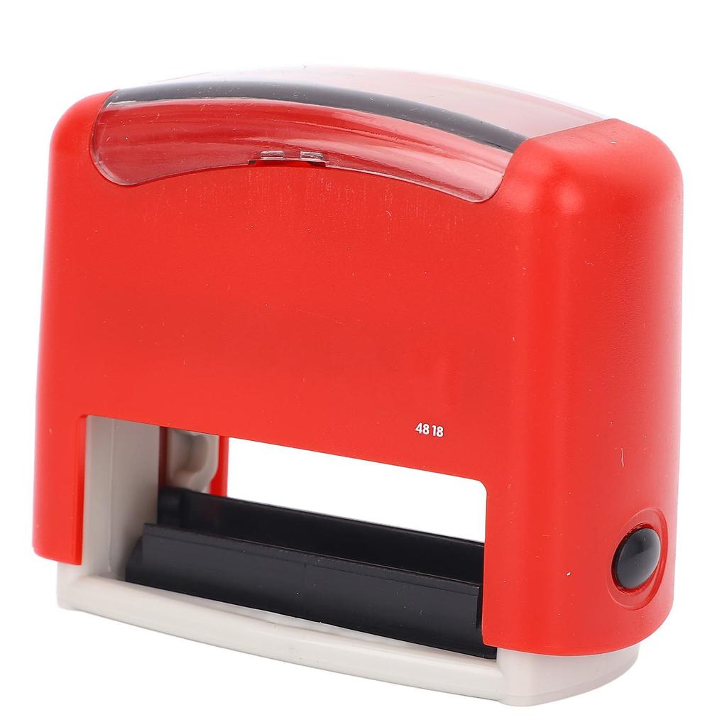 Набор штампов на заказ Красный корпус Гибкий Настраиваемый Штамп с цифрами, буквами и символами для дома и офиса