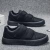 New Velcro Men's Board Shoes Fashion Casual Shoes Men's Shoes Korean Style White Shoes Sports Trendy Shoes