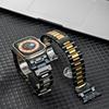 Metal+Stainless Steel Strap For Apple Watch Ultra 3/2/1 49mm Bracelet For Apple Watch Band 11 10 9 8 7 6 5 SE 42/45/46/49mm Band