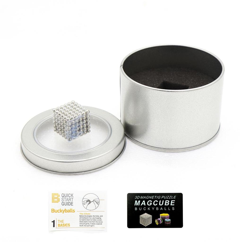 3MM 216PCS DIY Magnetic Balls Magic Magnet Cube Buckyballs Children Kids Playing Brain Storming Games Puzzle Building Tabletop Toys