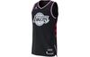 Jordan Basketball Jersey NBA Los Angeles Lakers AU 2019 All Star, LeBron James No. 23 Jersey Men's Black AQ7288-017