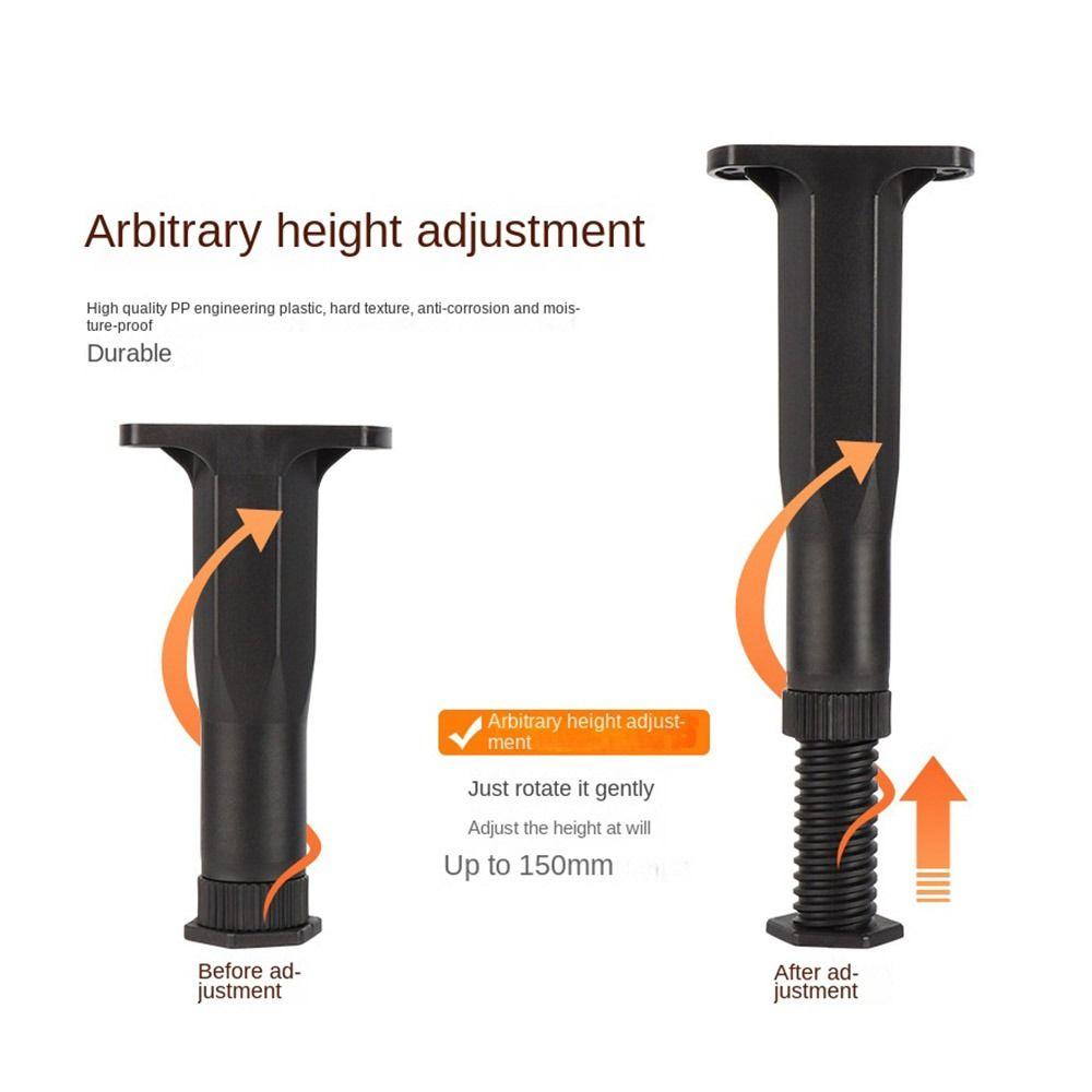 Удлиняющие ножки-опоры для кроватных балок, усиленные ножки-кронштейны для дивана, прочные мебельные ножки, дно кровати