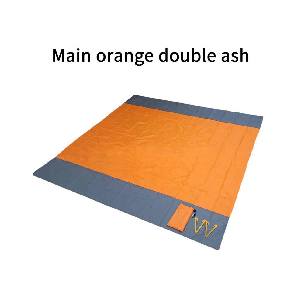 Beach Blanket with Corner Pockets Sandproof Extra Beach Mat Oversized Beach Blanket Waterproof for Picnic Concert A