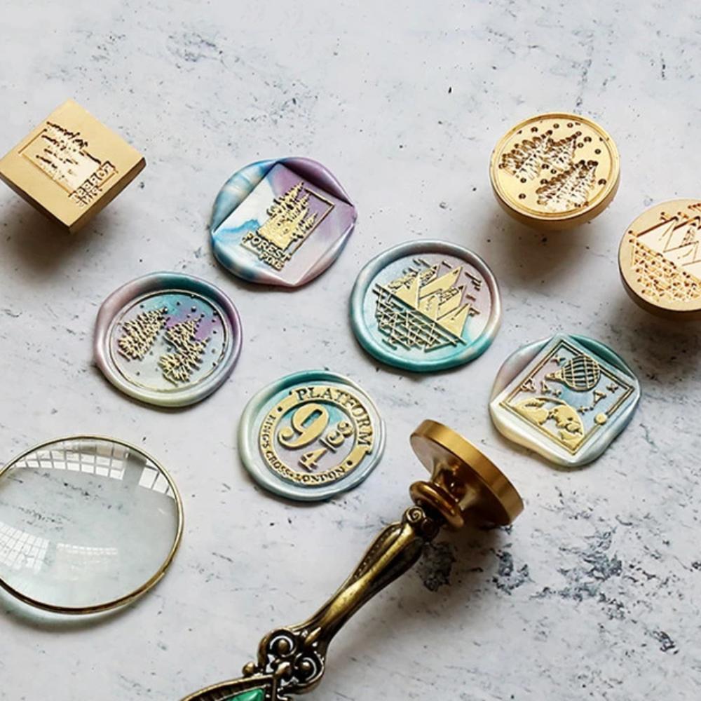 Значок бабочки, восковая печать, штамп, замена головы, восковая печать, замена головы, украшение подарка