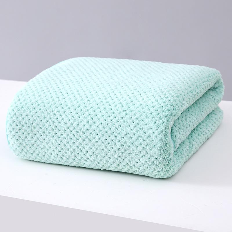 Утолщенное коралловое бархатное полотенце для лица высокой плотности + набор банных полотенец, мягкий абсорбент, удобный подарок, домашний текстиль, принадлежности для ванной комнаты