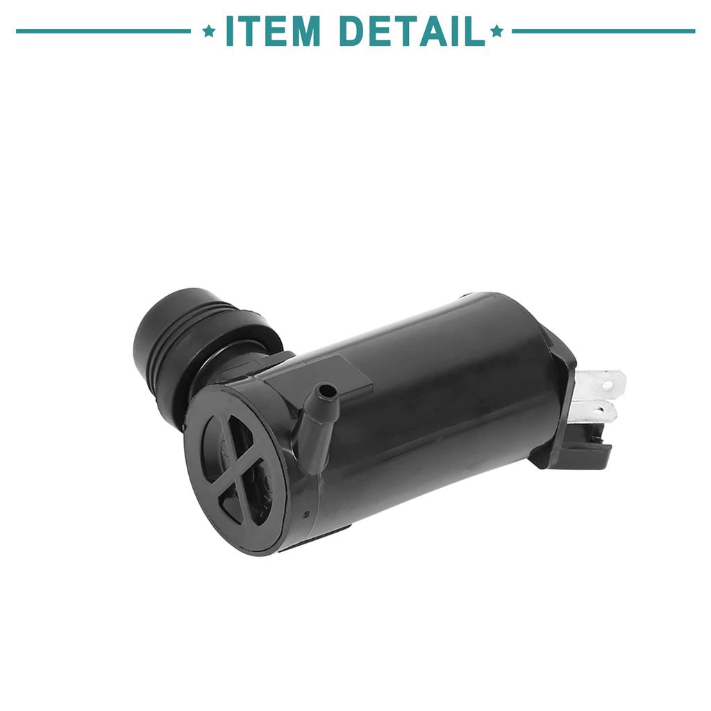 ACROPIX Мотор насоса омывателя лобового стекла для Toyota Совместим с 4Runner Corolla Черный 1 шт.