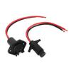 Вилка и розетка для троллингового мотора DC12V с 2 проводами, утопленный монтаж, Plug and Play для морских лодок, каяков