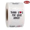 1 рулон 500 шт. Наклейка «Спасибо за заказ», интернет-магазин для малого бизнеса своими руками, магазин, аксессуары для упаковки и доставки