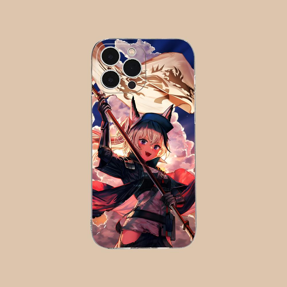 Arknights Grani Прозрачный ТПУ чехол для мобильного телефона iPhone 17 16 15 14 13 12 11 X XR XS Air Pro Max Plus Mini Цветной чехол
