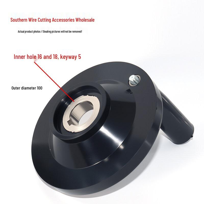 Wire EDM Accessories: Fast/Medium-Speed Tool Handwheel Grip (16/18mm)