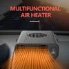Автомобильный обогреватель, быстрый нагрев, размораживание и антизапотевание, 2 в 1 вентилятор быстрого нагрева и охлаждения, розетка с подсветкой, 12 В автомобильный вентилятор ветрового стекла