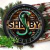 Vintage Shelby Cobra Themed Aluminum Sign, 1pc. 2D Flat Imitation Relief, Wall Hanging Plaque for Garden Outdoor Decor.