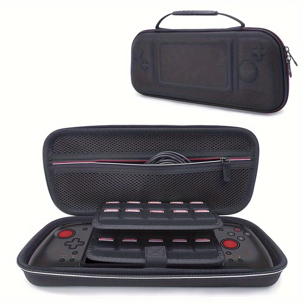 PGRTYOF Grip Controller Switch Switch HORI Grip Controller Storage Case Hard Case Switch Hori Portable Mode Carrying Case вмещает до 10 игровых карт