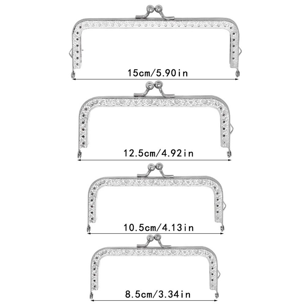 Изготовление сумок DIY Ремесло Застежка для кошелька Рамка для кошелька Рамка для сумки Застежка-поцелуй Замок Рамка для кошелька Застежка-поцелуй