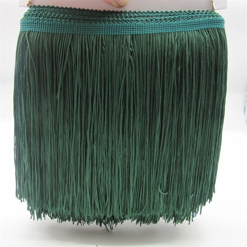 20Cm Wide Polyester Row Beard Latin Dance Fringed Lace Diy Clothing Accessories