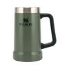 Stanley Adventure Vacuum Mug, 0.7L, Green, Big Grip Beer Stein, 10-02874-033 [Parallel Import]