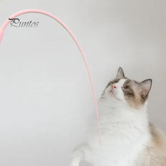 Игрушка-дразнилка для кошек, силиконовая игрушка с хвостом мыши, кошачья дразнящая палочка, устойчивая к укусам, интерактивная игрушка-палочка для кошек, товары для домашних животных