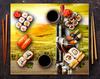 PANEL SZKLANY DO KUCHNI 65x60 Wino