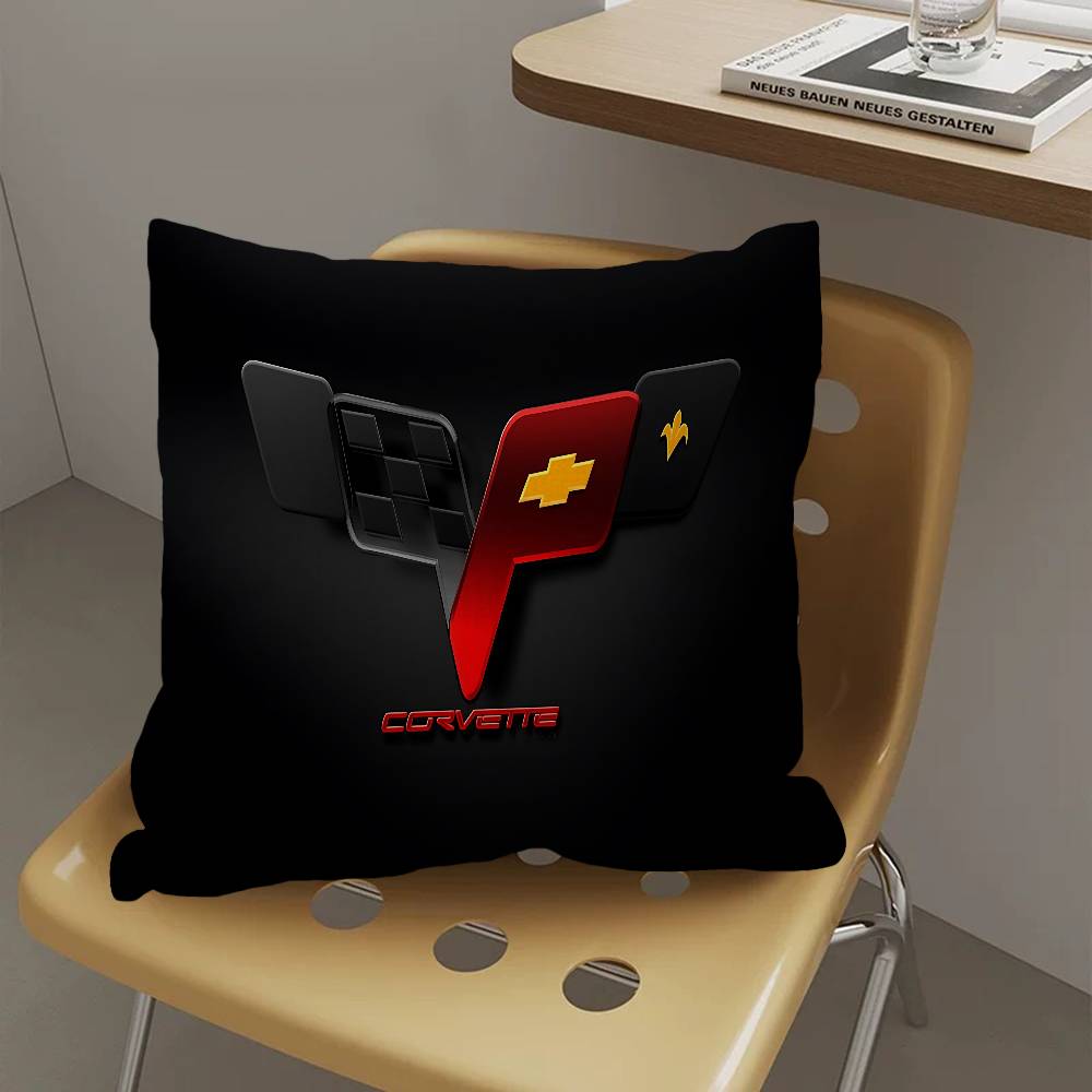 Чехол на подушку C-Corvettes Чехол на подушку для дивана Декор для комнаты Подарок детям