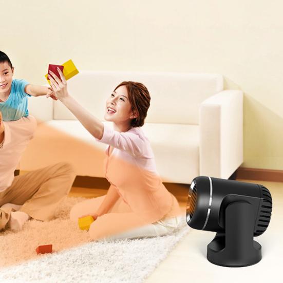 Car Heater Window Defroster Fast Heating Plug-and-Play 360-Degree Rotating Wide Compatibility Portable Car