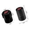 4Pcs Car Valve Caps Wheel Tires Air Tyre Stem Protective Cover For Ford ST Line Escape Kuga Mondeo Ecosport Fiesta Focus 2 3 MK