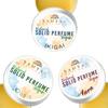 SAMYAK NATURALS® Веганский твердый парфюм Набор из 3 шт. (Аура, Икигай и Оазис) | 30г (3 x 10 г) | Бесспиртовой стойкий парфюмерный бальзам с маслом жожоба | Po