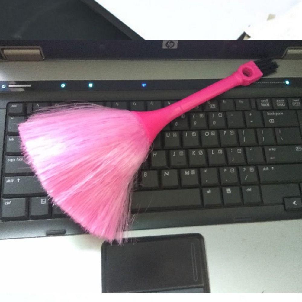 Mini Microfiber Fluffy Anti Static Desktop Cleaning Tool Laptop Cleaner Dusting Wand Keyboard Brush