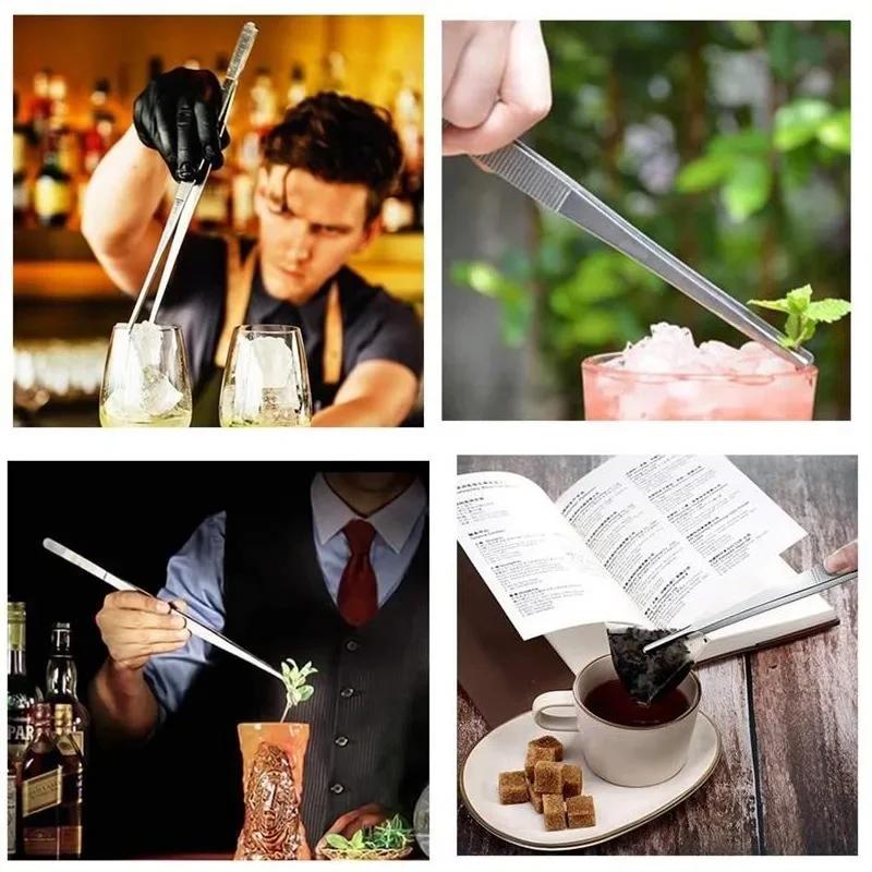 Щипцы для барбекю, нескользящий зажим для приготовления пищи, пинцет из нержавеющей стали для чурраско, зажим для шведского стола, ресторанные принадлежности, кухонные принадлежности