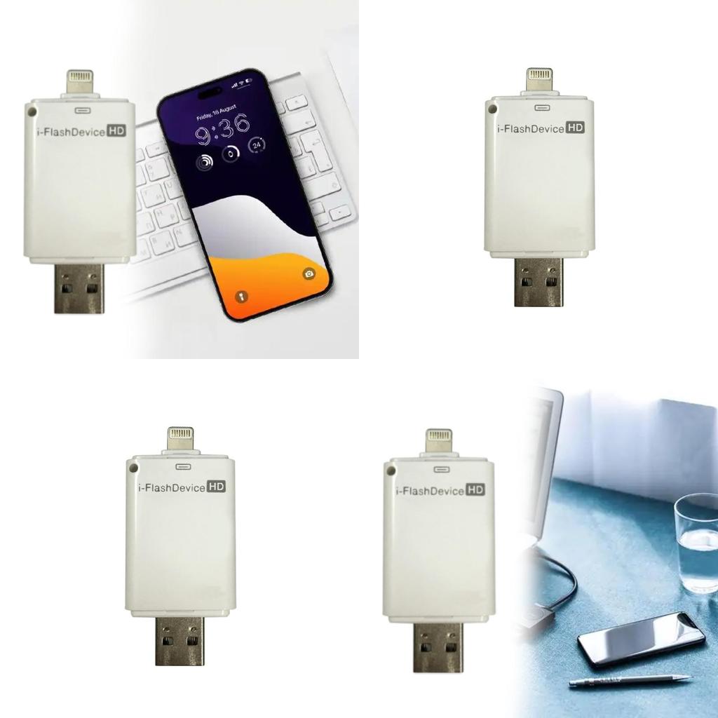 Applestyle Microsd Card Reader With Lightning Usb Port For Photographers And Office Use