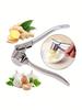 1pc, Garlic Press Washable Garlic Crusher Ginger Juicer Garlic Masher, Garlic Minver, Kitchen Supplies, Kitchen Gadgets