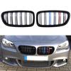 1 пара накладок на решетку воздухозаборника для BMW 5 серии F10, F11, F18 2010-2017