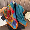90 * 90cm New Square Scarf Multi Functional Decorative Fashion Scarf Dual Purpose Shawl Wear Sunscreen Winter Warmth