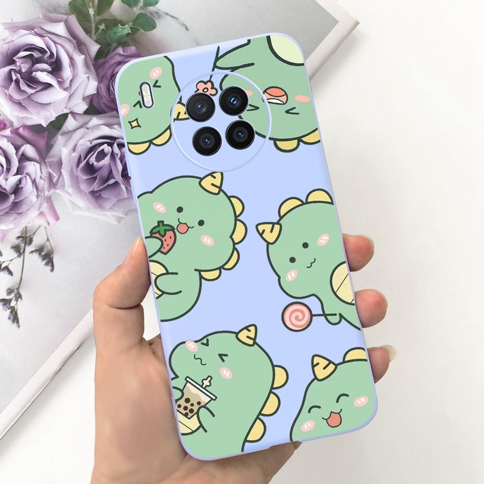 Чехол Астронавт для Honor 50 Lite Чехол Huawei Nova 8i Funda Ударопрочный Мягкий Силикон Милый Задний Чехол на Nova8i Honor50 Lite Coque