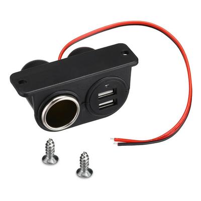 DC 5V 3.1A Двойной USB-порт, разъем USB, встроенный в автомобиль, кемпер, многопортовый прикуриватель, автомобильная розетка, зарядное устройство, прикуриватель, вилка