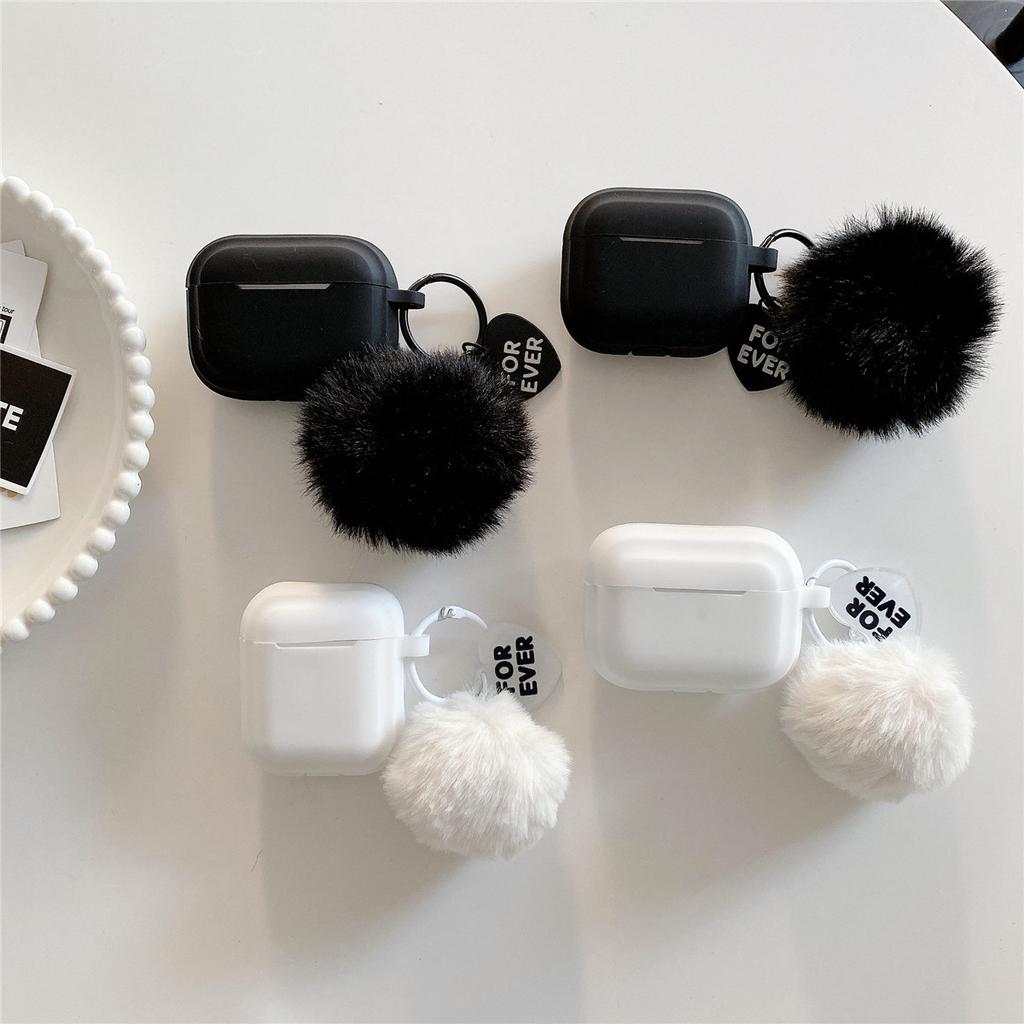 Silicone plush for Apple AirPods 1 generation Bluetooth headset case Pro1 headphone case soft case 1st generation