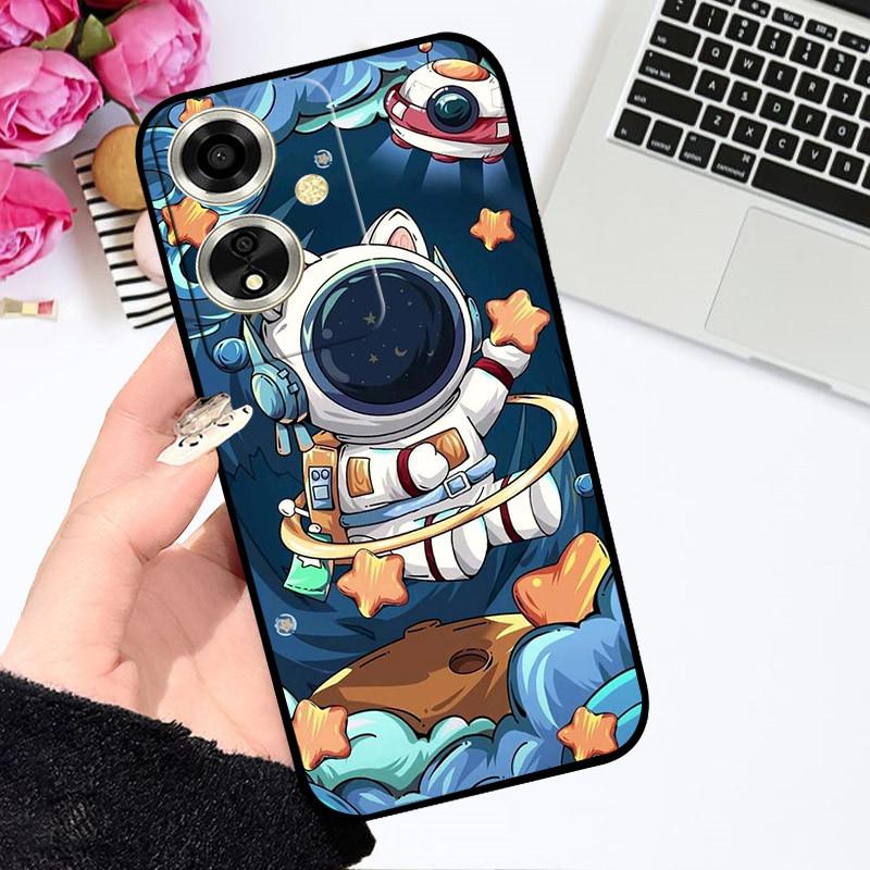 Чехол для OPPO A79 5G Чехол для OPPO A79 Чехол Funda Coque Цветочный Рисунок Мультяшный Силиконовый Мягкий ТПУ Бампер для Телефона Для OPPO A79 5G Чехлы