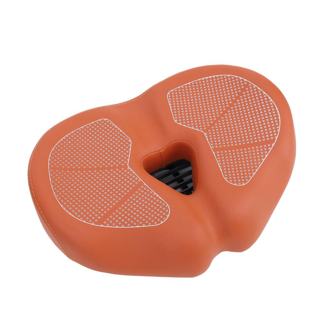 Bike Seat Cushion Enlarged and Thickened Waterproofing Foldable Comfortable Wide Bike Saddle for Cycling
