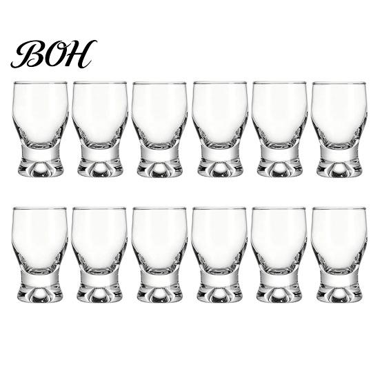 Classic Curved Drinking Glasses Mini Snifter Glass with Ergonomic Weighted Base, Crystal Clear Tasting Elegant Party Glassware Glasses, Comfortable