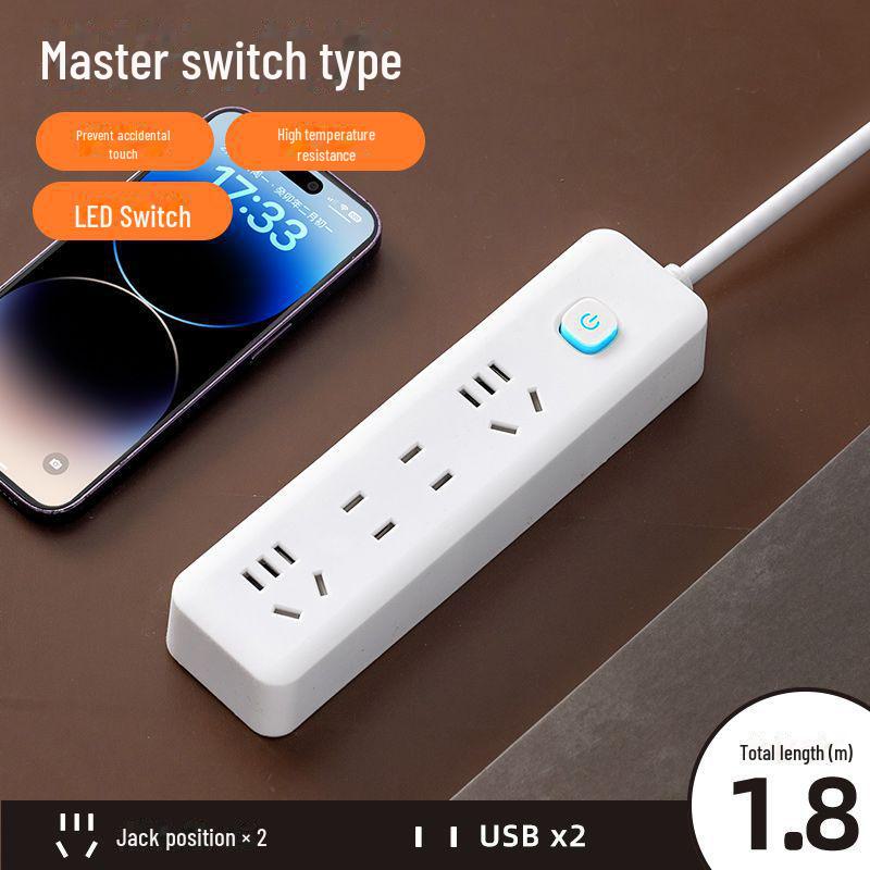 Xiaomi Smart Power Strip с USB, многофункциональный удлинитель, розетка для домашнего офиса