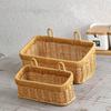 Space Saving Wall Hanging Storage Basket Large Capacity Vegetables Organzier  Living Room