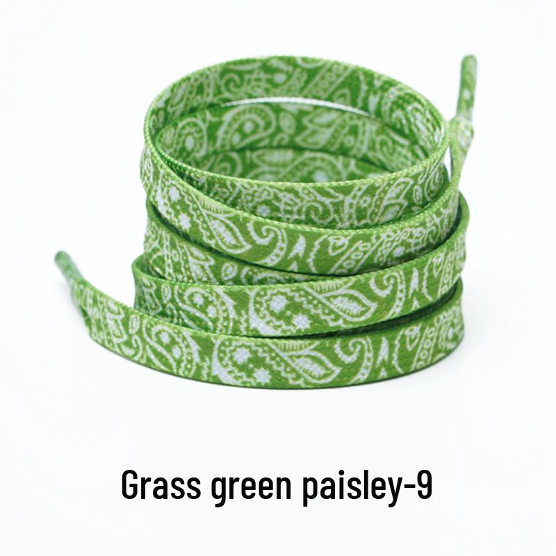 Cashew Flower Shoelaces for Air Force 1, Canvas Shoes, and Dunk Sneakers – Unisex