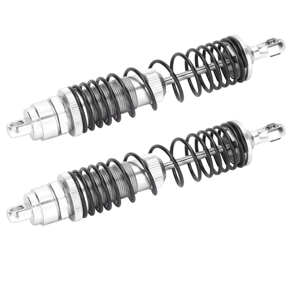 2Pcs 110mm RC Metal Rear Shock Absorber Damper for TRAXXAS   SLASH 1 10 RC Car PartsSilver