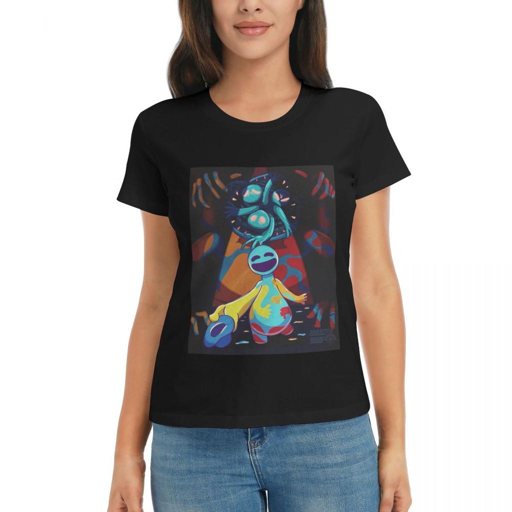 Women TShirt Doey DoughUnisex Horror Pianosaurus Summer Short Sleeve Tees Crew Neck Cotton T Shirts Clothes Tops Streetwear