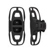 Silicone Bike Phone Mount with Adjustable Strap Shockproof Stable Smartphones Holder Universal Compatibility Black