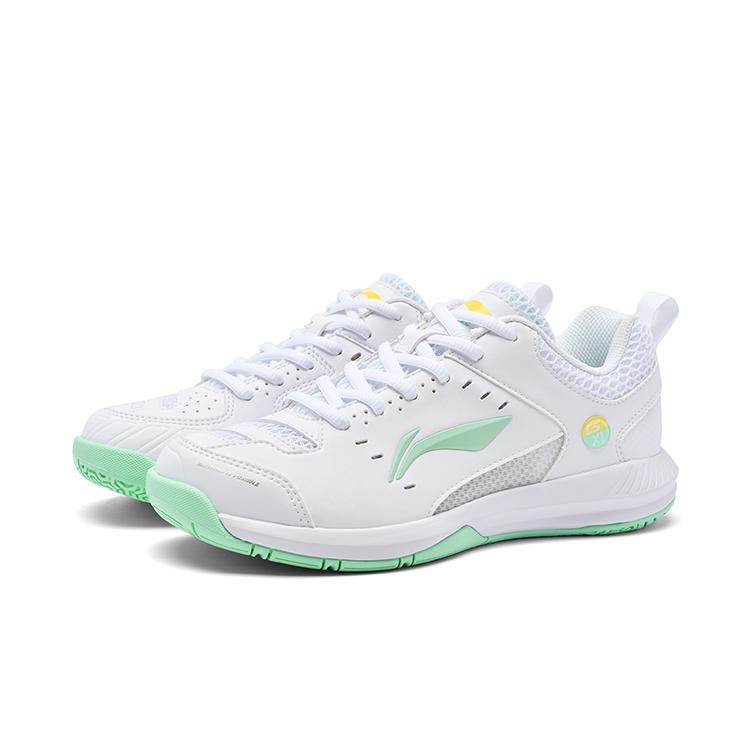 Li Ning Rocket Shoe 2.0 Slip Resistant, Breathable, Lightweight Low top Badminton Shoes Unisex Light Turquoise AYTU049-4