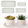 1Pcs Heavy Duty Durable Rectangle Drip Trays Plastic Tray Saucers Plant Saucer Indoor Outdoor