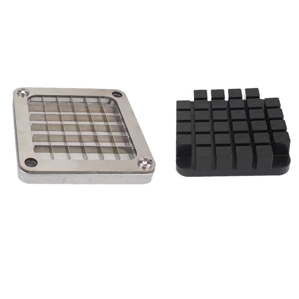 Детали для резки чипсов из нержавеющей стали Фрезы для картофеля фри Фрезы для картофеля фри Резак для картофеля фри, +3 размера лезвий, Станок для резки лезвий